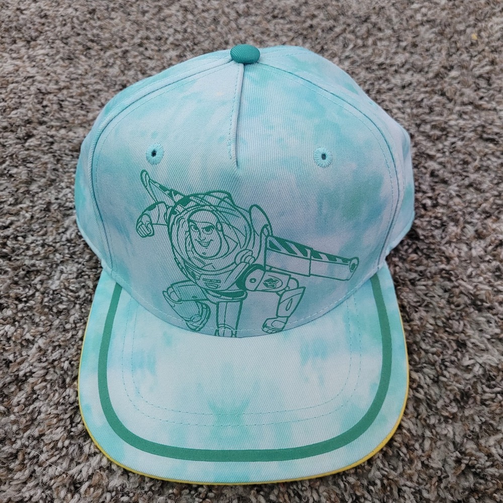 Disney Toy Story Land Snapback Hat Buzz Lightyear‎ Green Multicolor Hat
